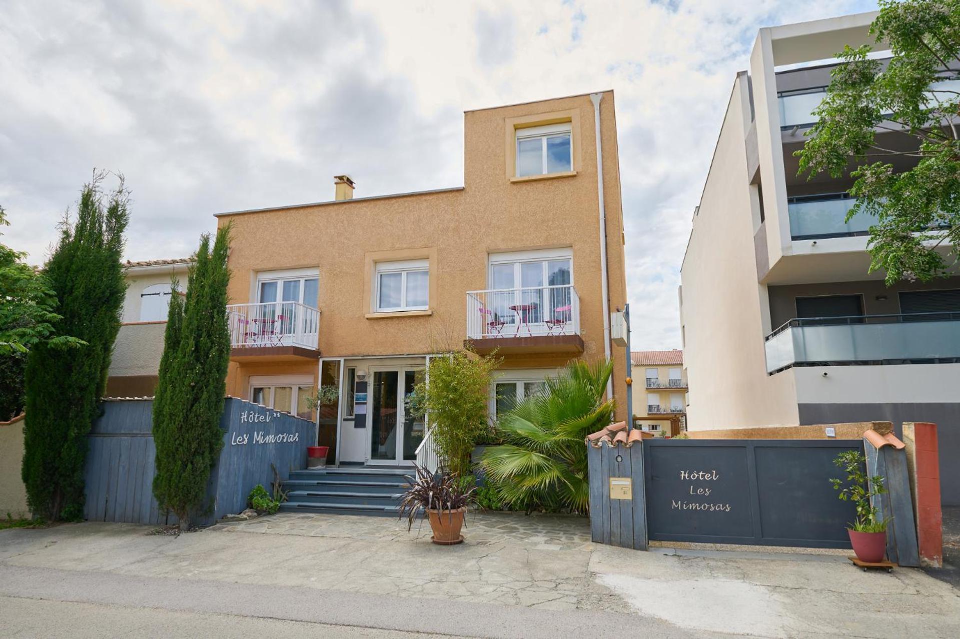 Hotel Les Mimosas Argelès-sur-Mer Exteriér fotografie