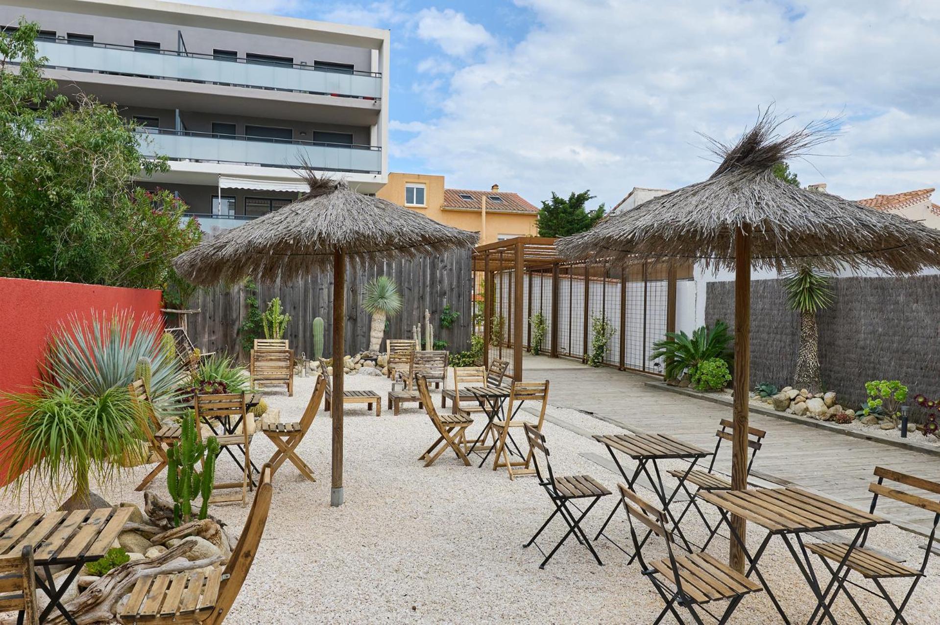Hotel Les Mimosas Argelès-sur-Mer Exteriér fotografie