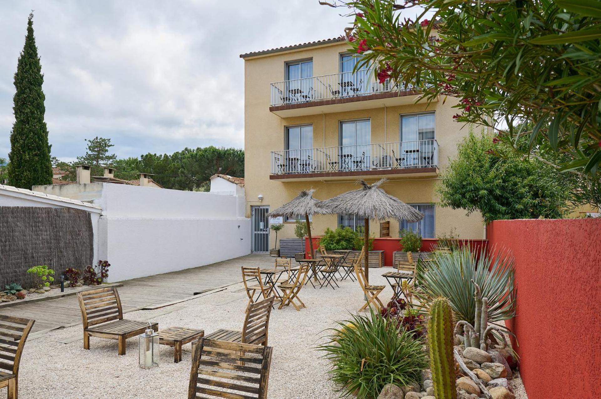 Hotel Les Mimosas Argelès-sur-Mer Exteriér fotografie