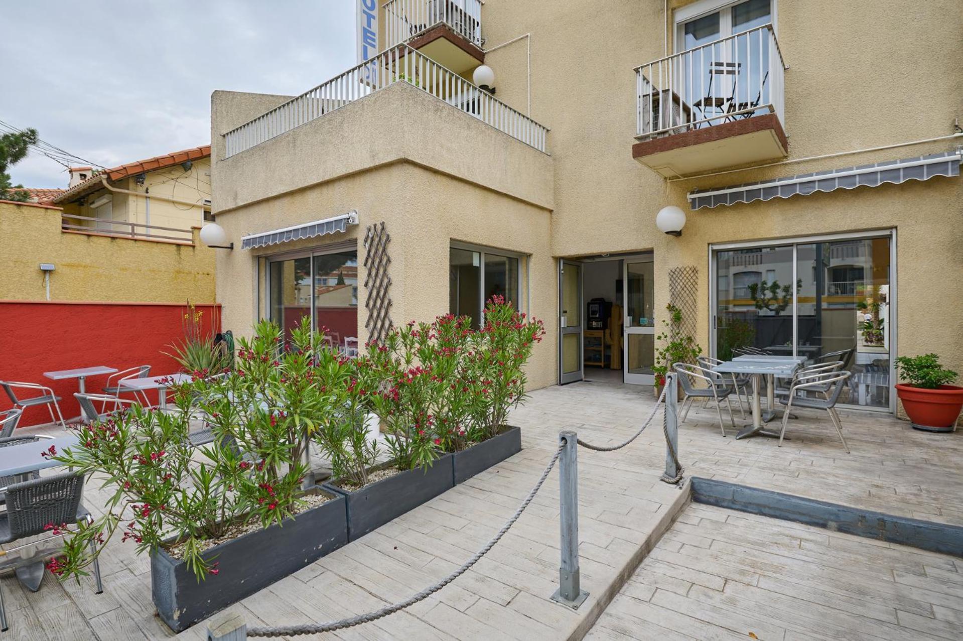 Hotel Les Mimosas Argelès-sur-Mer Exteriér fotografie